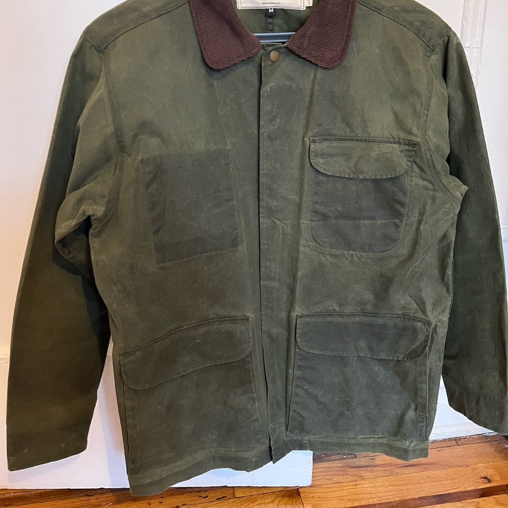 Rogue Territory Waxed Olive Hunter Jackst